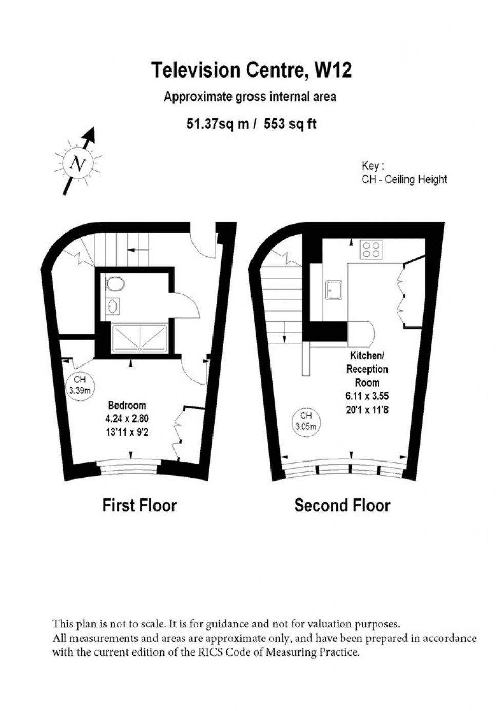 Floorplan for Helios, Television Centre, London W12