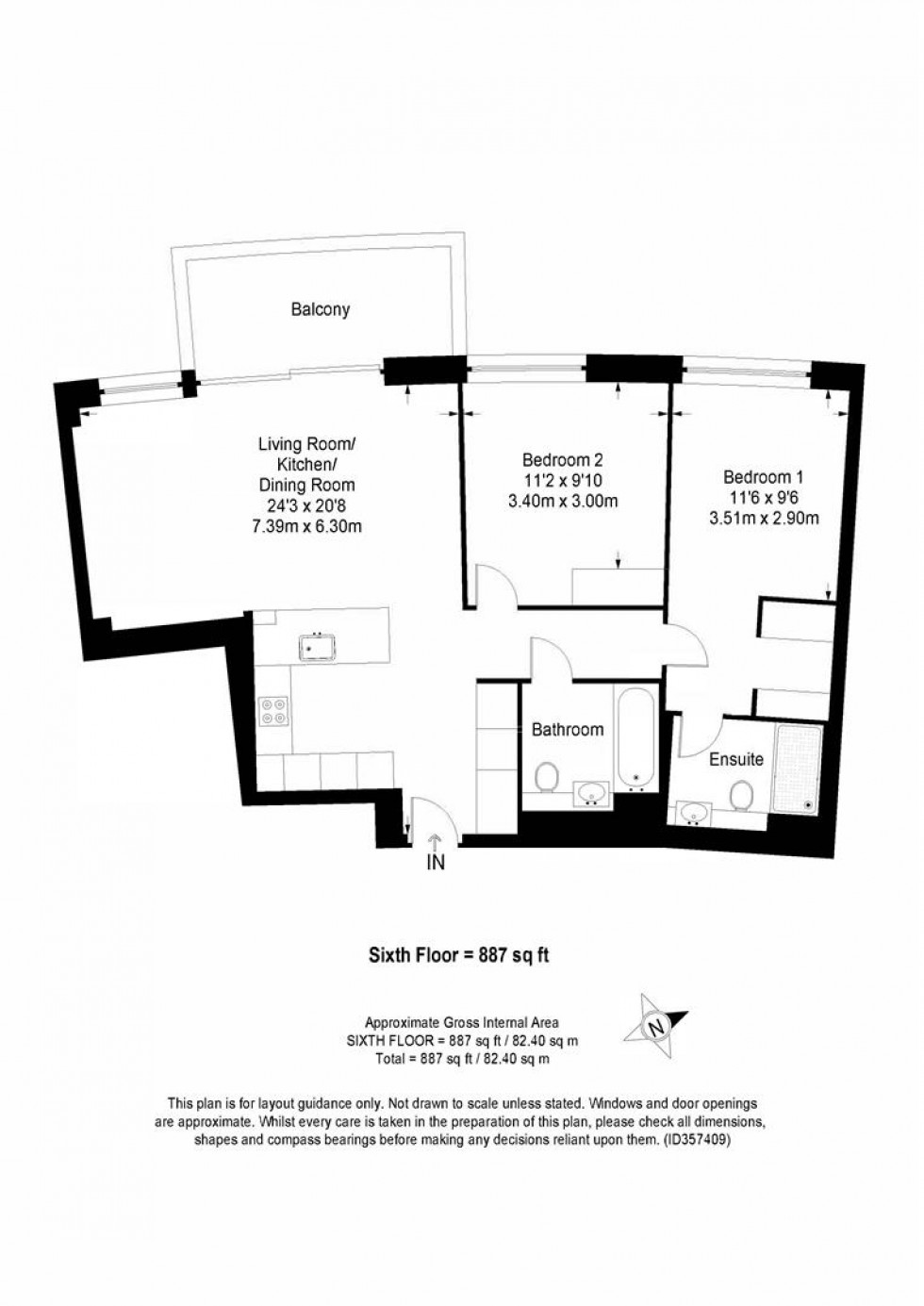 Floorplan for Television Centre, London W12