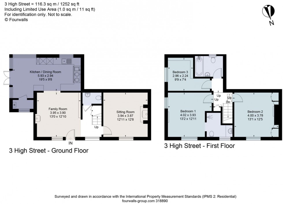 Floorplan for High Street, Dorchester-On-Thames OX10 7HH